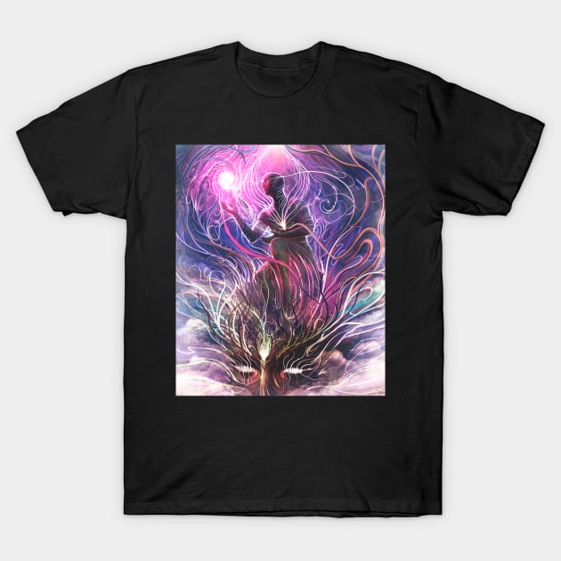 "Guidance Instinct" T-Shirt by silviovieiraart